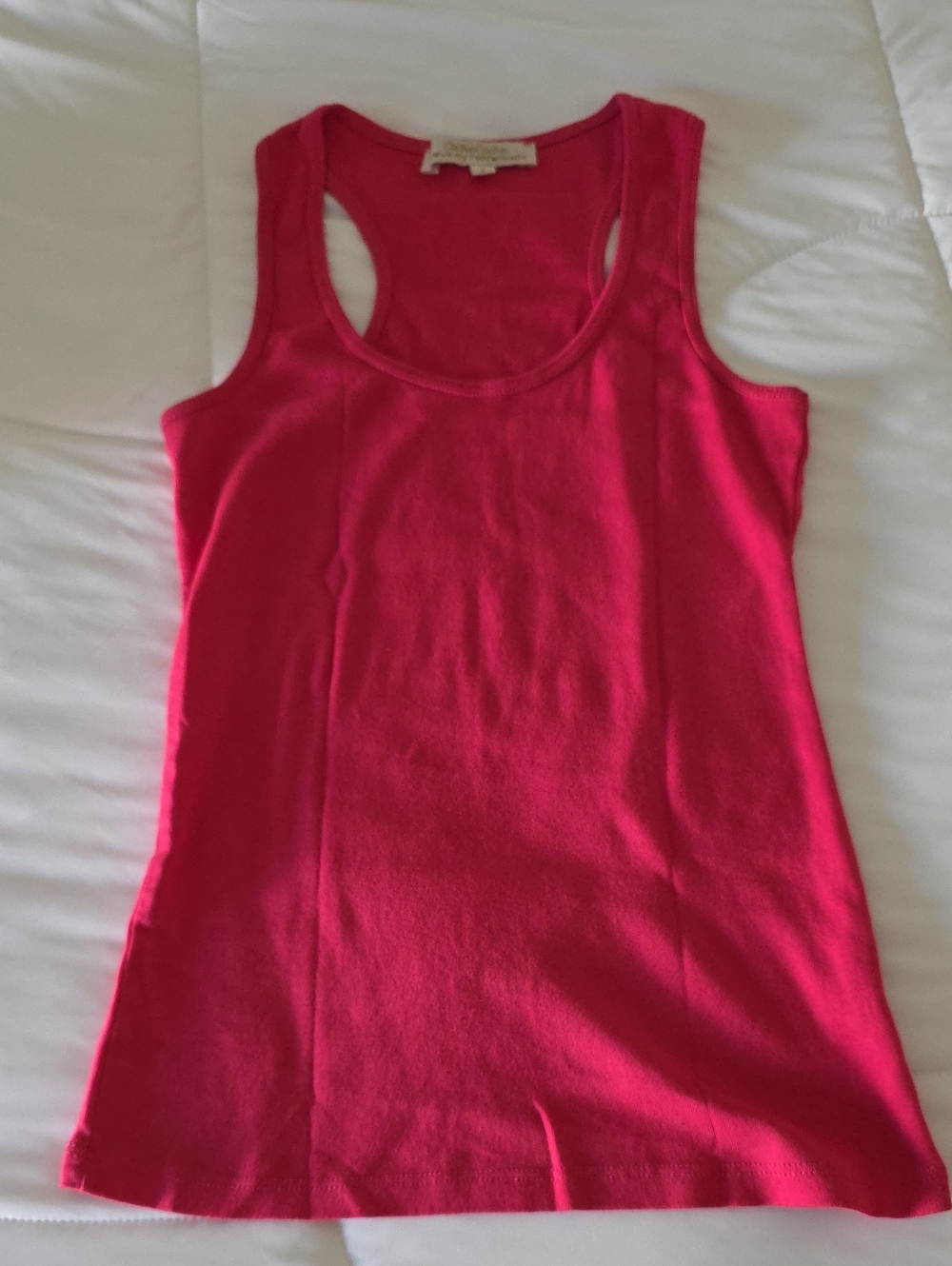 Soft Bright Pink Tank NWOT
